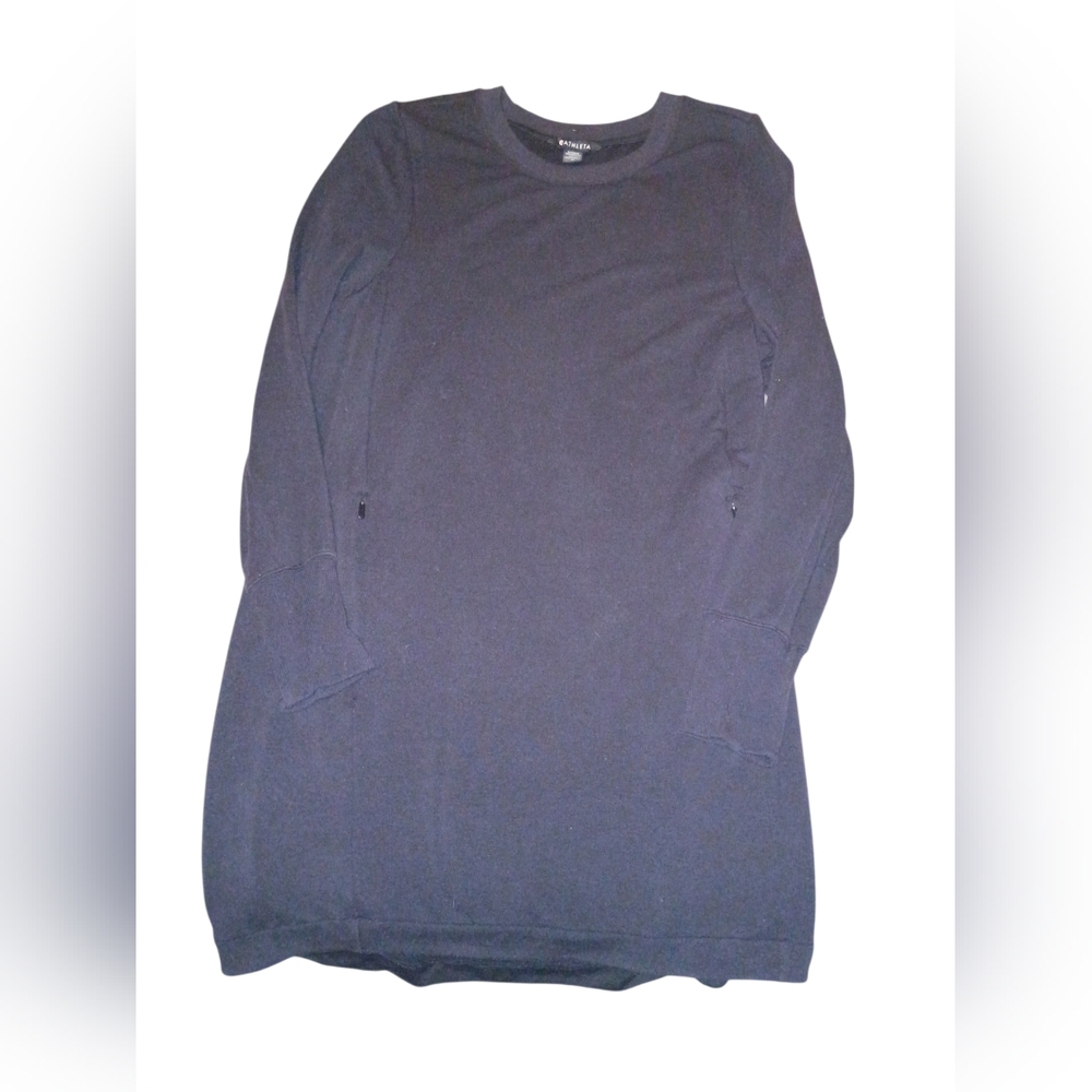 Athleta Coaster Luxe Sweatshirt Dress Size Large
